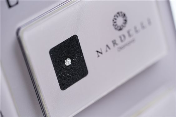  Certified gemstone Nardelli Gioielli in Diamond Diamante 0.12 Ct DN012VS - DN012VS